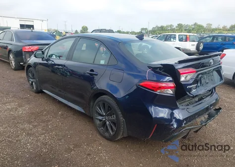 2023 Toyota Corolla Se из США, поврежденный, VIN 5YFS4MCEXPP156137
